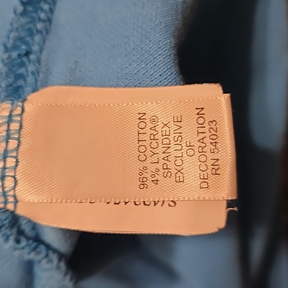 Banana Republic polo, bright blue, medium - Picture 6 of 6